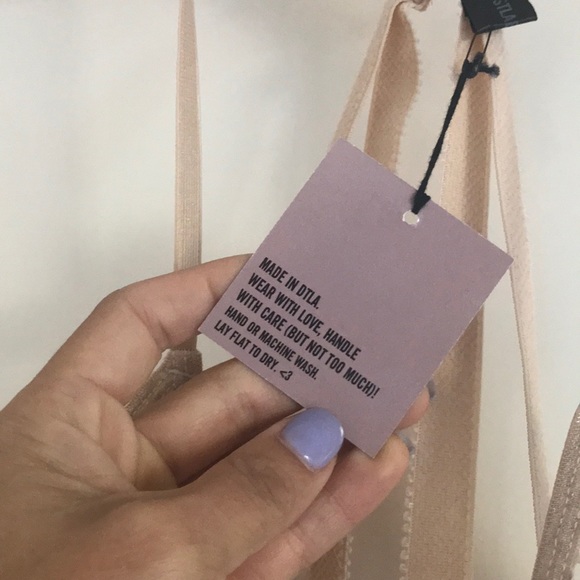 BNWT EASTNWEST LABEL FRINGE BRALETTE TOP M - Picture 6 of 7